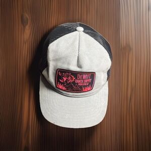 Vintage  Richardson  112 Snapback Trucker Cap Pink Patch - One Size Fit